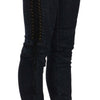 Just Cavalli Elegant Low Waist Skinny Trousers