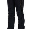 Just Cavalli Elegant Low Waist Skinny Trousers