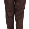 Just Cavalli High Waist Tapered Chic Formal Pants