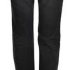 Just Cavalli Elevate Your Style: Chic Black High Waist Denim