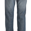 Just Cavalli Chic Blue Washed Slim Fit Denim Jeans