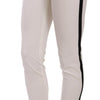 Dolce & Gabbana Elegant Side Stripe Cropped Wool Trousers