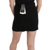 John Richmond Elegant Sleeveless Mini Shift Dress