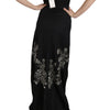 John Richmond Enchanting Black Maxi Flare Dress