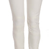 Just Cavalli Elegant Mid Waist Skinny Dress Pants