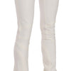 Just Cavalli Elegant Mid Waist Skinny Dress Pants