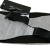 Dolce & Gabbana Elegant Silk Gray Cummerbund