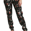 Dolce & Gabbana Sleek Silk Slim-Fit Mid-Waist Pants