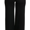 Dolce & Gabbana Elegant High Waist Flared Cashmere Pants