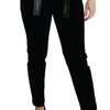 Dolce & Gabbana Chic Mid Waist Skinny Corduroy Jeans