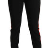 Dolce & Gabbana Chic High Waist Skinny Pants in Black