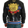 Dolce & Gabbana Elegant Multicolor Motive Bomber Jacket