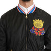 Dolce & Gabbana Elegant Multicolor Motive Bomber Jacket