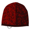 Costume National Chic Red Beanie Wool Blend