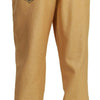 Dolce & Gabbana Elegant Gold Motif Sweatpants