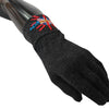 Dolce & Gabbana Gray Virgin Wool Unisex Gloves