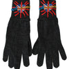 Dolce & Gabbana Gray Virgin Wool Unisex Gloves