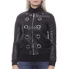 19V69 Italia Chic Eco-Leather Studded Slim Jacket