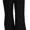 Dolce & Gabbana Chic High Waist Flared Cropped Pants