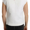 Dolce & Gabbana Elegant White Cotton Blend Blouse