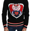 Dolce & Gabbana Elegant Black Cashmere Crew Neck Sweater