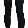 Acht Chic Low Waist Skinny Black Jeans