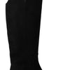 Dolce & Gabbana Elegant Black Suede Knee High Boots