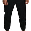 Dolce & Gabbana Elegant Black Virgin Wool Cropped Pants