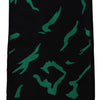 Givenchy Elegant Wool Silk Black Unisex Scarf