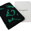 Givenchy Elegant Wool Silk Black Unisex Scarf