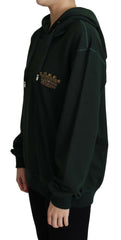 Dolce & Gabbana Regal Crown Embroidered Hoodie