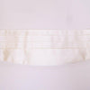 Dolce & Gabbana Elegant White Silk Cummerbund