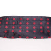 Dolce & Gabbana Exquisite Black Silk Cummerbund with Red Polka Dots