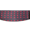 Dolce & Gabbana Exquisite Black Silk Cummerbund with Red Polka Dots