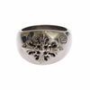 Nialaya Sterling Silver Rhodium Men's Statement Ring