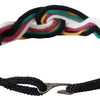 Costume National Chic Multicolor Twisted Rope Belt