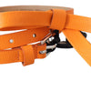 Scervino Street Elegant Leather Double Buckle Belt