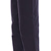 Andrea Incontri Chic Cropped Blue Pants - Exquisite Craftsmanship