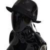 Dolce & Gabbana Elegant Black Sequin Fedora Hat