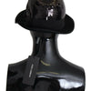 Dolce & Gabbana Elegant Black Sequin Fedora Hat