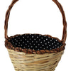 Dolce & Gabbana Chic Beige Wicker Basket Tote Bag