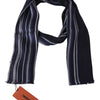 Missoni Chic Multicolor Wool Silk Striped Scarf