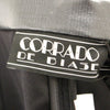 Corrado De Biase Elegant Black Wool-Cotton Blend Skirt