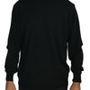 MILA SCHÖN Elegant Black Virgin Wool Pullover Sweater