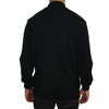 MILA SCHÖN Elegant Black Virgin Wool Pullover Sweater