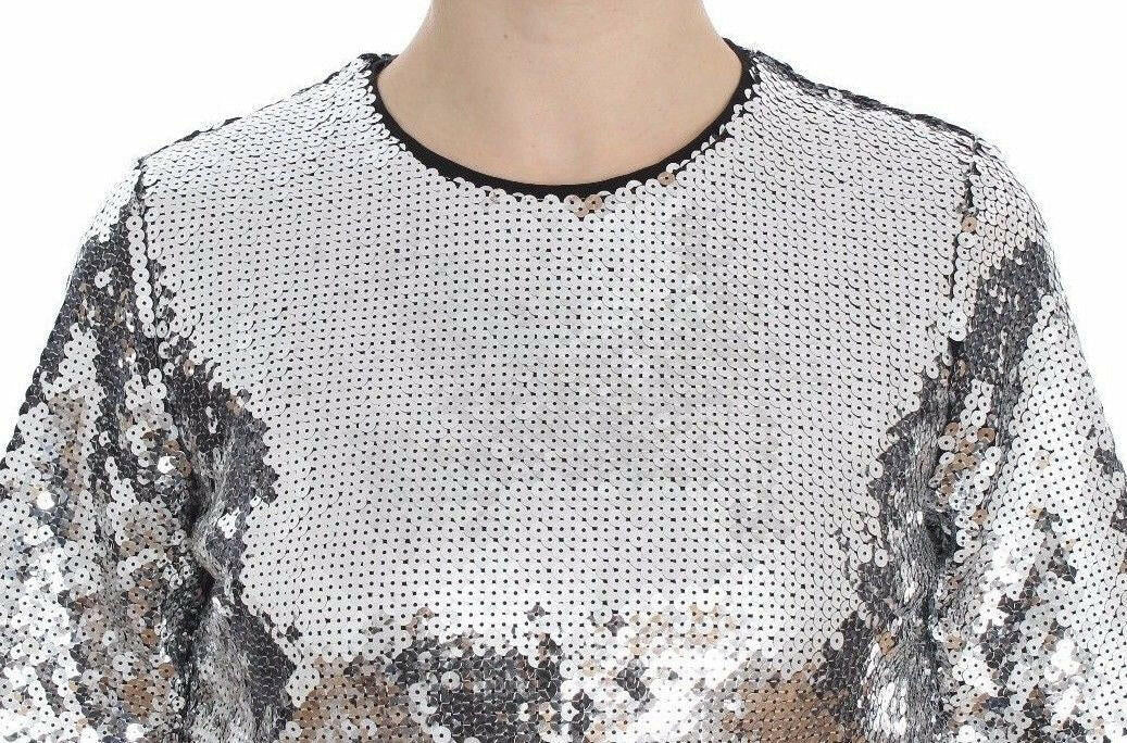 Dolce & Gabbana Sequined Elegance Blouse