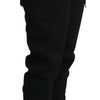 Dolce & Gabbana Elegant Black Jogger Trousers with Iconic Logo