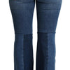 Dolce & Gabbana Elegant Boot Cut Denim Jeans with Amore Patch