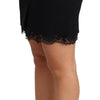 Dolce & Gabbana Elegant High-Waist Lace Mini Skirt