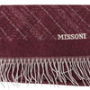 Missoni Elegant Cashmere Fringed Scarf